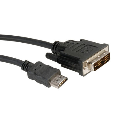 Roline 11.04.5532 Adapter Cable Vídeo 3M DVI-d HDMI Black — image 1