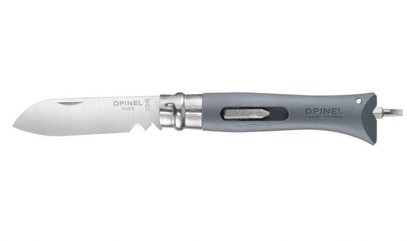 Opinel Knife Bolsillo No. 09 Incl. Bitset Grey