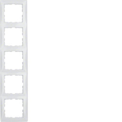Berker 1015 89 Frame 5F S.1 Pws Glossy — image 1