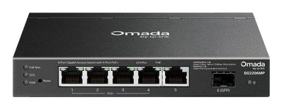 Switch PoE Omada Access 6-PUERTOS Gigabit And 4 Ports PoE — image 1