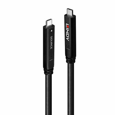 Lindy Cable Híbrido USB 3.2 Gen 1 And DP 1.4 Type-c 8M — image 1