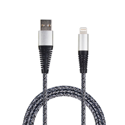 2GO USB Datencable - Silver - 100CM Apple 8-PIN — image 1