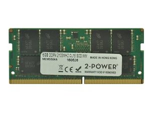 2-POWER Memory SODIMM 16GB DDR4 2133MHZ CL15 SODIMM MEM5504A