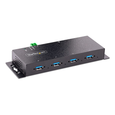 StarTech Hub Industrial USB 3.0 5Gbps 4 Ports - Concentrador USB With Protection Picos And Descargas Esd - Lad — image 1
