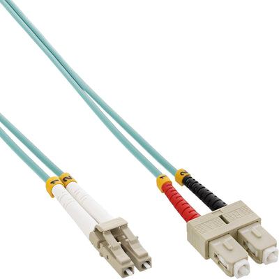 Inline Cable Dúplex Fibre Optic Lc/Sc 50/125?M OM3 3M — image 1
