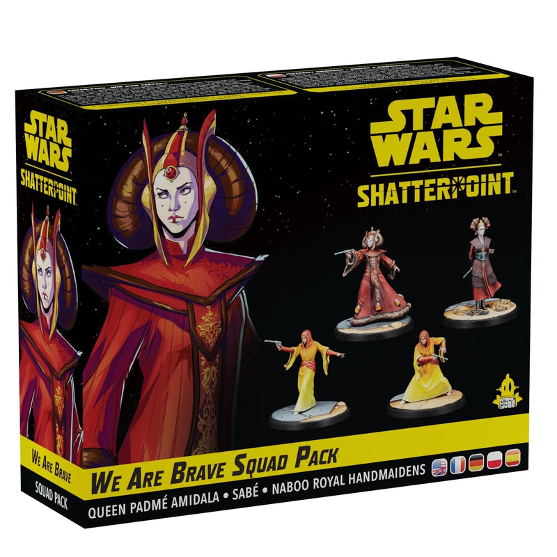 Juego de mesa Star Wars Shatterpoint We Are Brave Squad Pack Edad Recomendada 14 Years