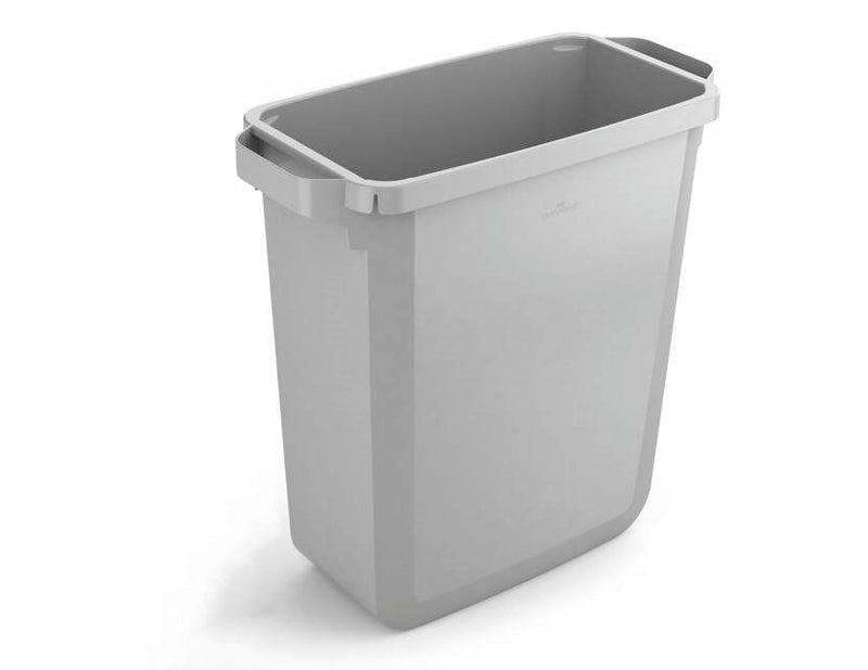Durable 1800503050 Bucket Basura Rectangular Plastic Grey