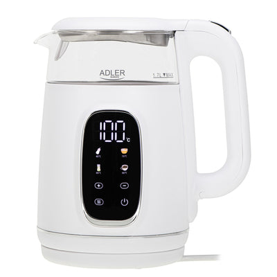 Adler Kettle Ad 1305 Eléctrico Ad 1305WS White/Silver — image 1