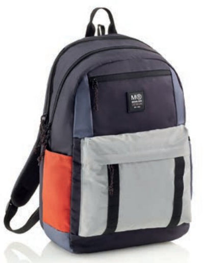 Backpack Miquelrius MR19336 School Grey Red — image 1