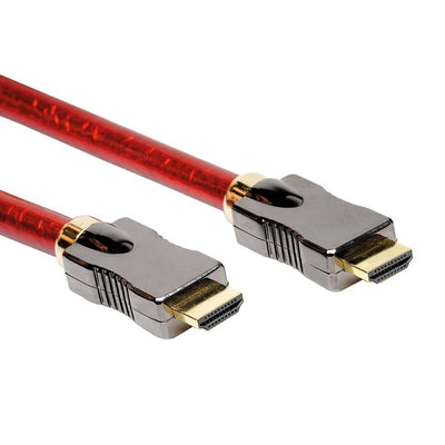 Roline 11045902 HDMI Cable 2M HDMI Type a Standard Black Red — image 1