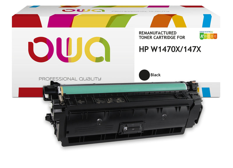 Toner Owa Compatible With HP W1470X Black (25.000 S.)