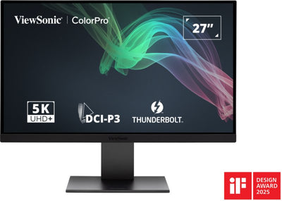 Viewsonic Monitor VP2788-5K 27 5120 X 2880 Pixels 5K Ultra HD LED Black VP2788-5K — image 1