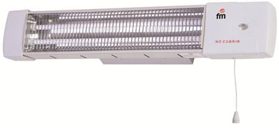 Fm Estufa Eléctrica Cuarzo 1502-C 1200W 2 Niveles Power (600/1200W) 2* Barcodes Cuarzo Includes Stands Fijació — image 1