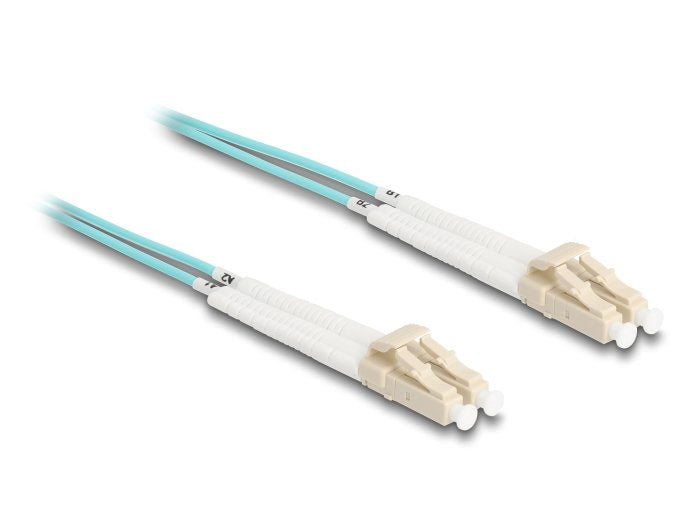 Delock Lwl Cable Lc Duplex a Lc Duplex Multimode OM3 Winkelbar 3M