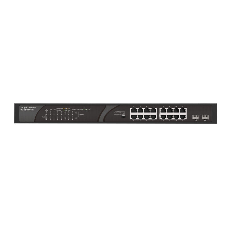 Switch PoE 16 Ports RJ45 10/100/1000Mbps