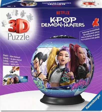 Ravensburger 3D Puzzleball K-pop Demon Hunters 12002885