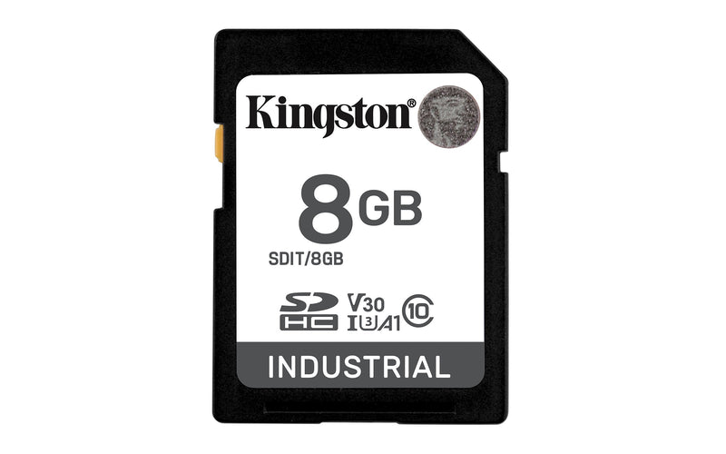 Kingston Card SD 8GB Sdhc Industrial -40C To 85C Retail