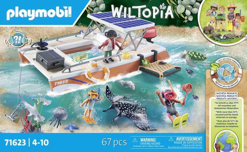Playmobil 71623 Plataforma Arrecife Coral Wiltopia, Juguete Construcción 71623