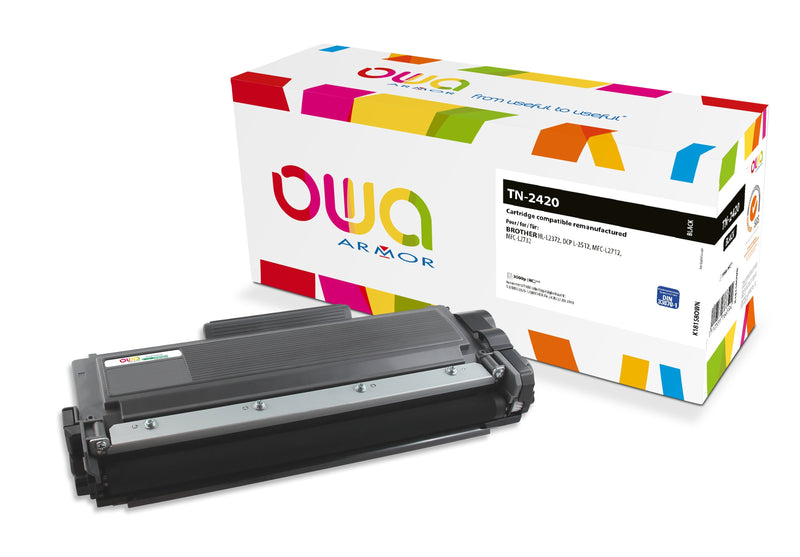 Owa Toner Compatible Brother TN-2420 Black 3.000 S.