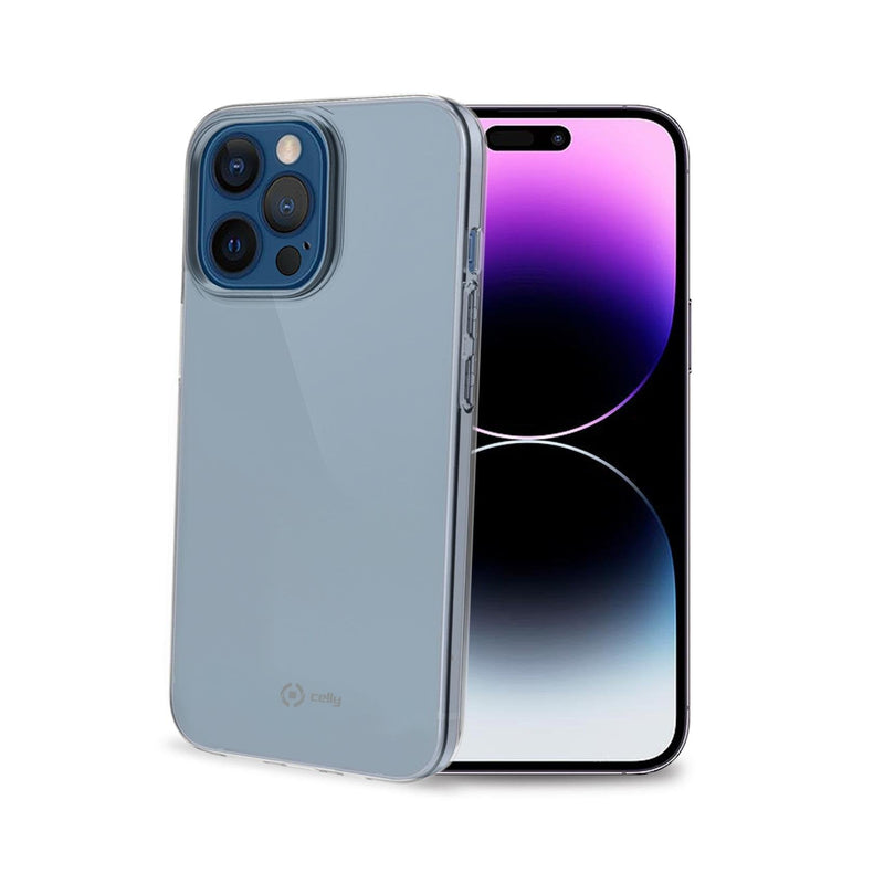 Celly Gelskin Case For Iphone 14 Pro Max. 17CM (6.7) Transparent