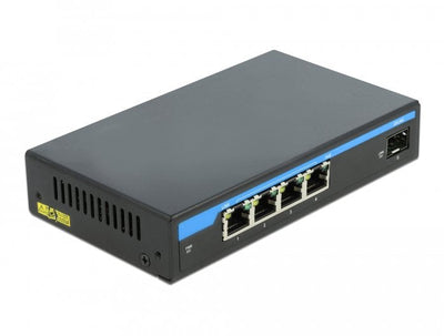 Delock Switch Giga Ethernet 4P PoE + 1SFP 87765 — image 1