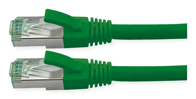 Roline Rm Network Cable CAT.6A S FTP (pimf), Grn, 0,3M — image 1