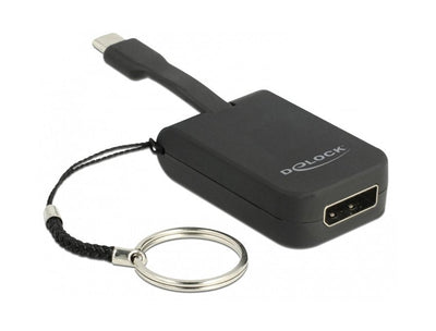 Delock 63940 Adapter USB Type-c ™ DisplayPort (modo DP Alt) 4K 60 HZ - Keyring — image 1