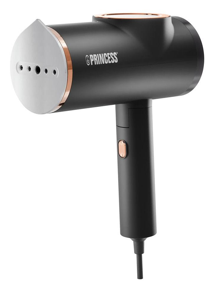 Princess 01.332890.01.001 Dual Handheld Garment Steamer, Black