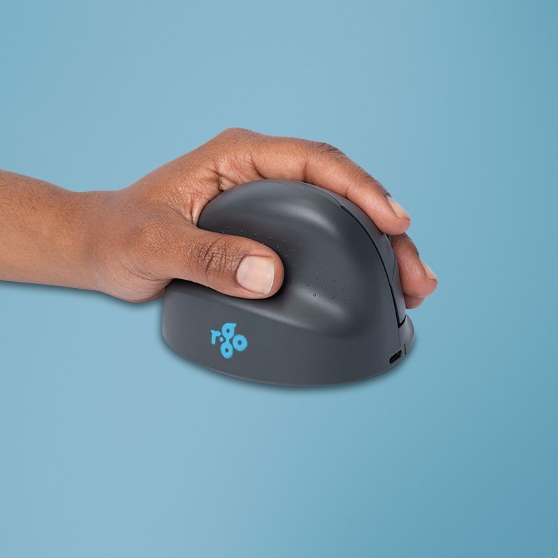 R-go Mouse He Basic Ergonómico Izquierda Bluetooth