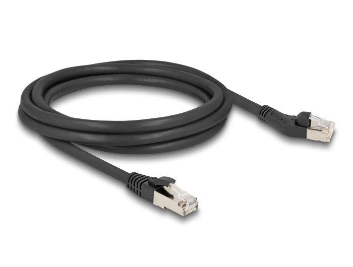 Delock RJ45 Network Cable CAT.8.1 S/FTP Male 45° Nach Links Angular