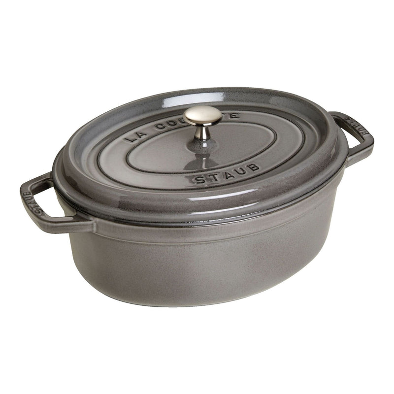 Staub Frying Pan Cocotte, Gris Hierro Fundido, 4,25 L, 1 Piezas 29CM