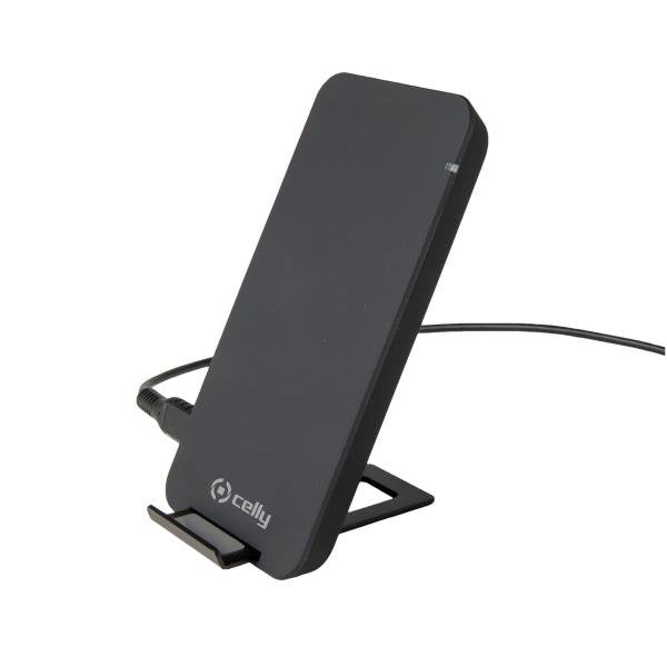 Celly Charger Wireless Output 10W With Stand Black