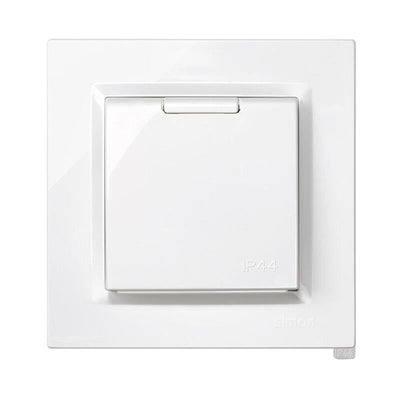 Plug 2P + T Type F Monobloc White — image 1