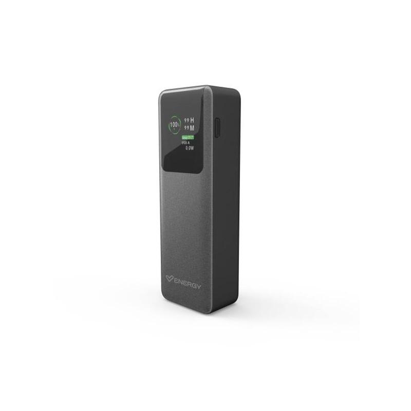 Energy Sistem Pantalla Pro Powerbank 20000MAH - 100W - Pantalla a Color - Tecnologia Intelligent Power Delivery
