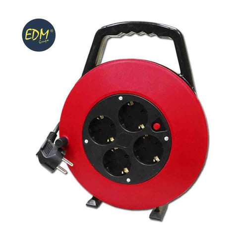 EDM Enrollacables Home 10M 3X1MM 4 Sockets T/Tl — image 1