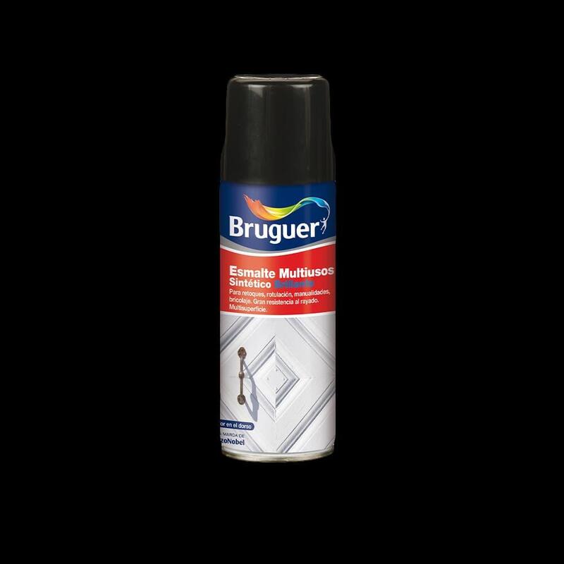 Bruguer Esmalte Multiuso Spray Matte Black 0,4L 5197993