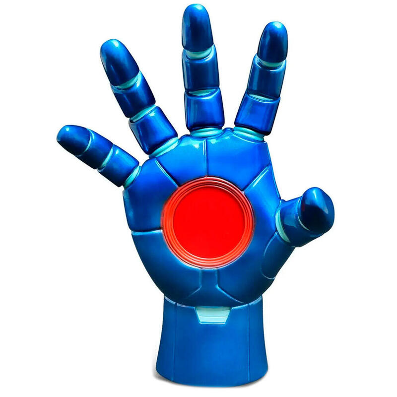 Estatua Heroic Hands Iron Man Marvel 25CM Blue