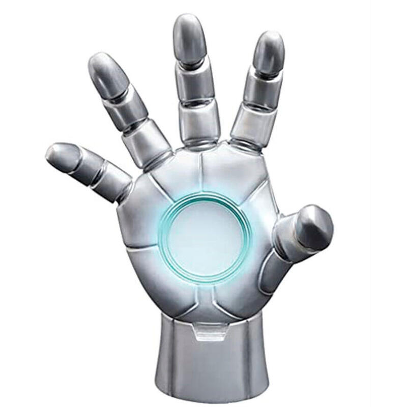 Estatua Heroic Hans Gris Armor Iron Man Marvel 23CM