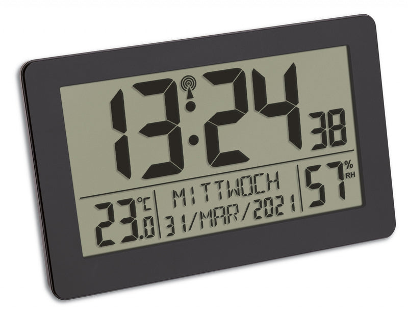 Radio Tfa 60.2557.01 Controlled Clock With Room Climate