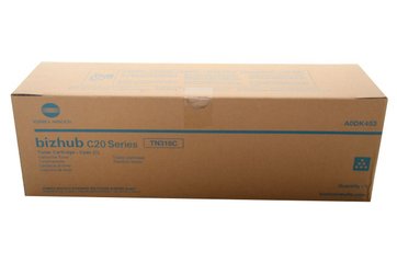 Genuine Toner Konica TN-318 Cyan - A0DK453 PAG-8000 — image 1
