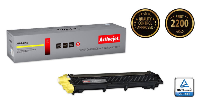Activejet ATB-245YN Cartridge Toner Compatible Yellow 1 Pieces