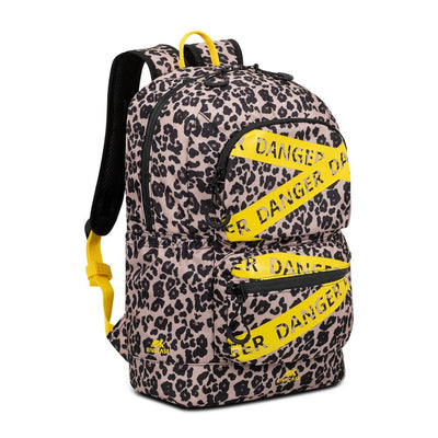 Rivacase Backpack Erebus 33,8CM (13.3) Beige, Black Yellow — image 1