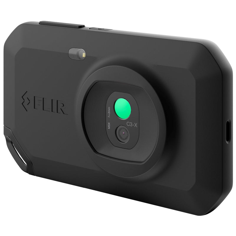 Flir Camera Imagen Thermal C3-X Black 1800MAH Óxido Vanadio Matrices Flat Focal No Refrigerado Screen Incorpor