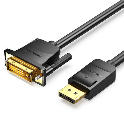 Vention Cable Converter Hafbh DisplayPort Male DVI Male 2M Black — image 1
