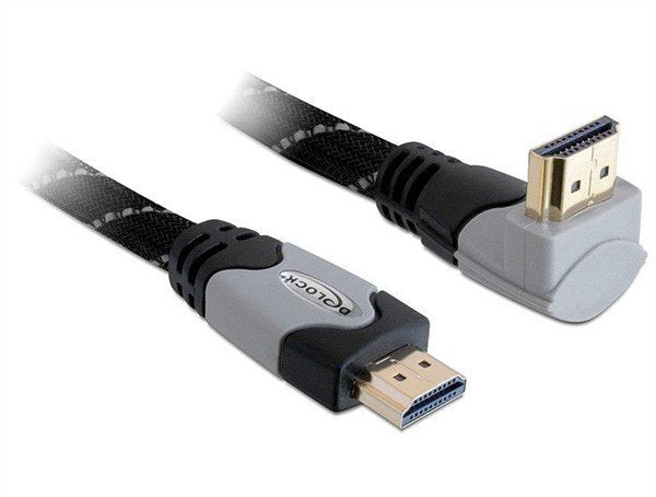 Delock HDMI Cable a - HDMI a M/M Angular 4K 3M