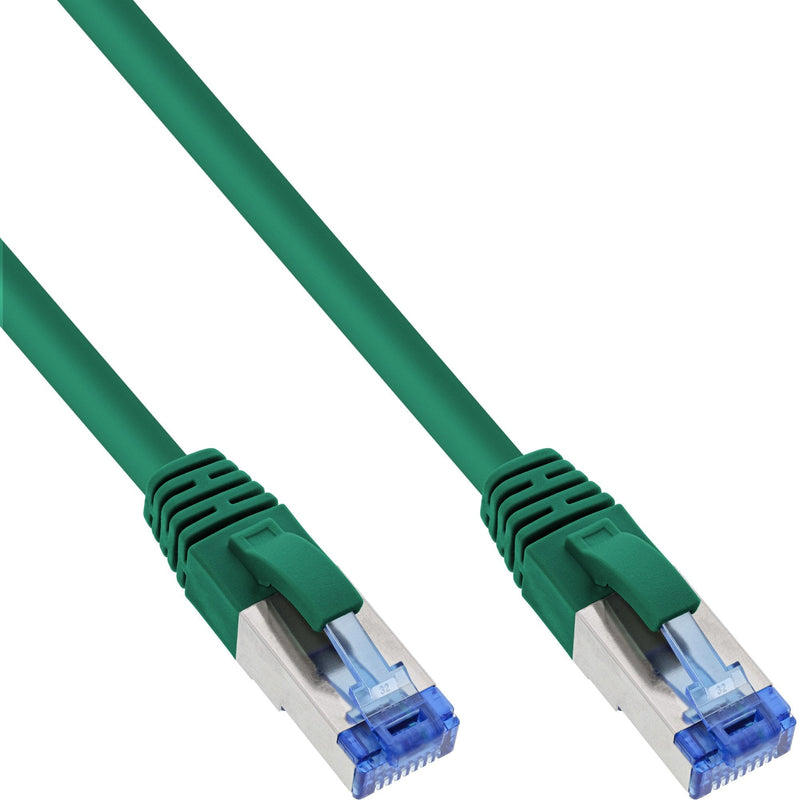 Inline Network Cable S/FTP Pimf CAT.6A Libre Halógenos 500MHZ Green 15M