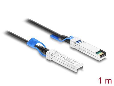 Delock Twinax Cable SFP28 Connector Male a SFP28 Connector Male 25Gbps 1M — image 1