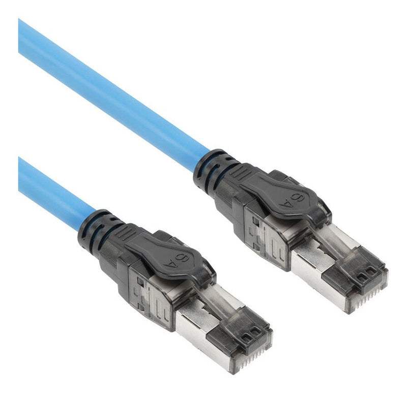 Purple 65 Meters S FTP CAT.6A B2CA PoE + 100W Solid Prefab Installation Cable RJ45 Male – Male