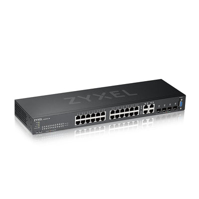 Zyxel Switch GS2220-28 24 Port + 4X Sfp/RJ45 Gigabit L2 — image 1
