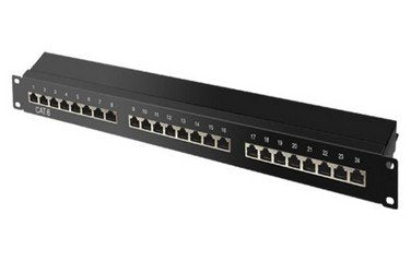 Patch Panel CAT.6 48,26CM (19 ) 24 Ports — image 1